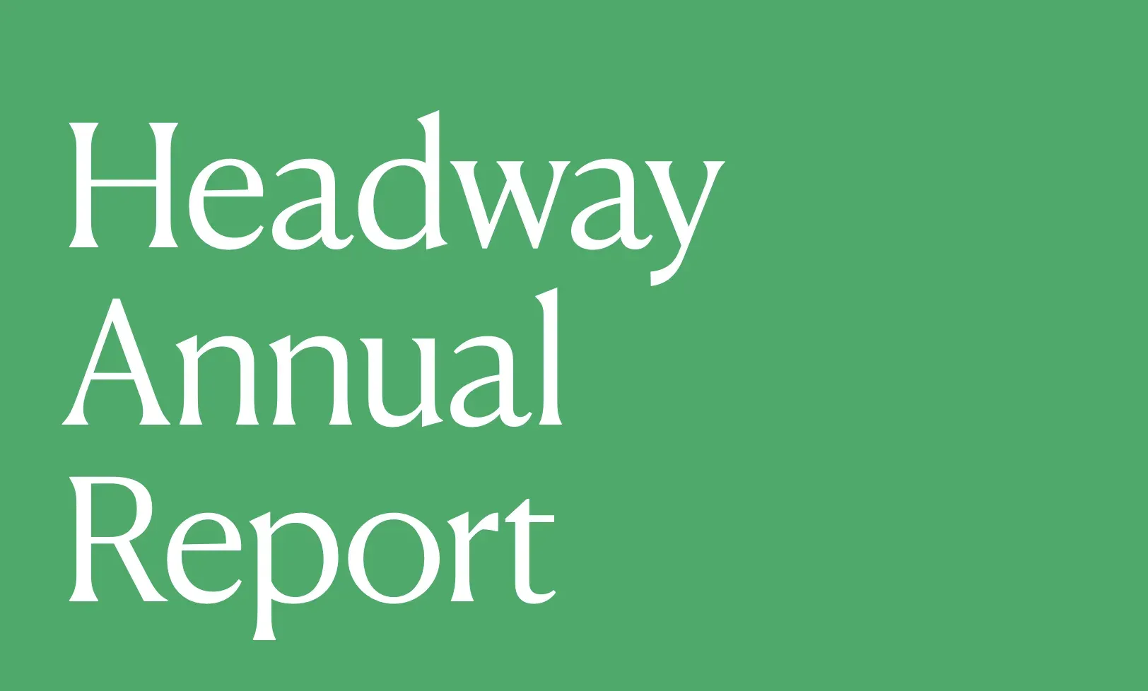 Hero image for Headway's 2022 company report